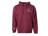 "bekind belove bechange" - Midweight Hoodie